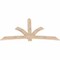 Ekena Millwork Davenport Smooth Timber Gable Bracket, Douglas Fir, 84"W x 45"H x 1 1/2"D x 5 1/2"F, 13/12 Pitch GBW084X45X0206DAV00SDF - alternate 3